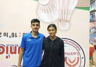 Ishaan Bhatnagar (L) excelled in both men's and mixed doubles in Ukraine
